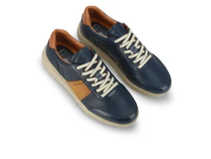 Ambitious Hover Comfort Sneaker 12863A - Navy Camel
