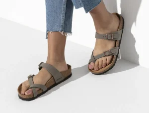Birkenstock Mayari Birkibuc® 0071071 Standard - Stone