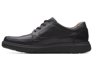 Clark Un Abode Ease - Black Leather