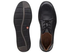 Clark Un Abode Ease - Black Leather