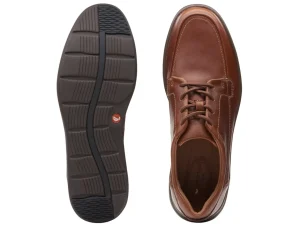 Clark Un Abode Ease - Dark Tan Leather