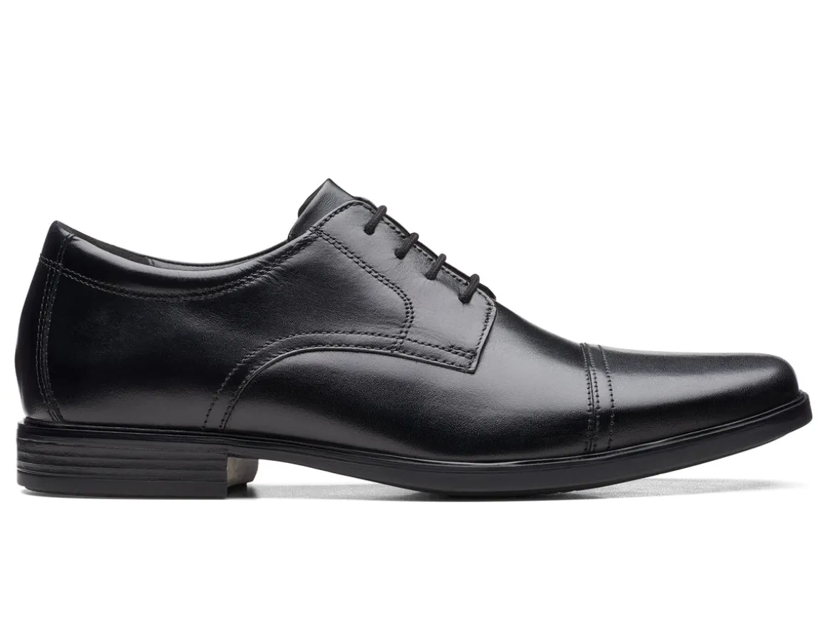clarks_howard_cap__black__0.webp Clarks Howard Cap - Black Leather