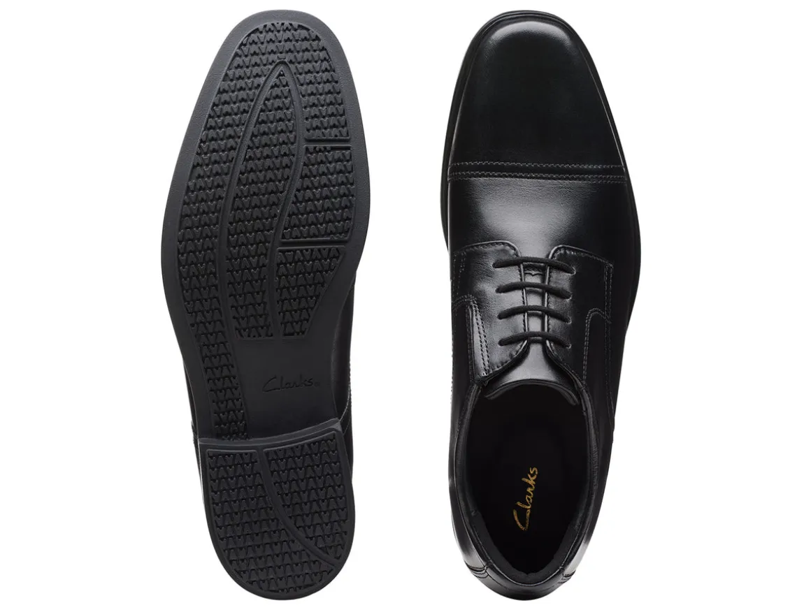 clarks_howard_cap__black__4.webp Clarks Howard Cap - Black Leather