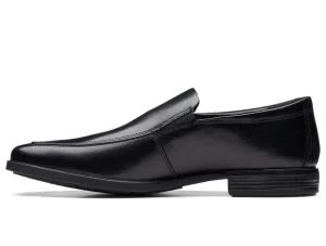 Clarks Howard Edge – Black Leather