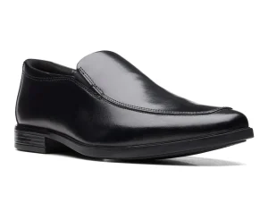 Clarks Howard Edge – Black Leather