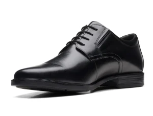 Clarks Howard Walk – Black Leather