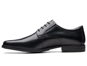 Clarks Howard Walk – Black Leather