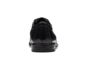 Clarks Howard Walk – Black Leather