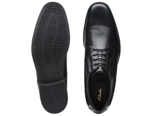 Clarks Howard Walk – Black Leather