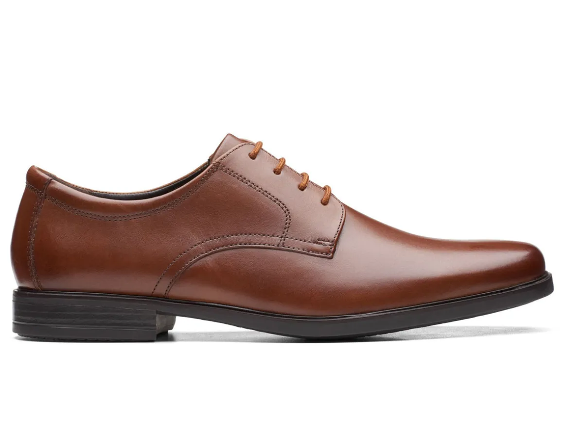 clarks_howard_walk__dark__0.webp Clarks Howard Walk - Dark Tan Leather