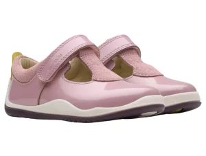 Clarks Noodle Bright Toddler - Dusty Pink