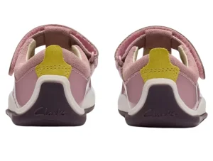 Clarks Noodle Bright Toddler - Dusty Pink