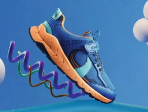 Clarks Selva Hero Kid - Bright Blue
