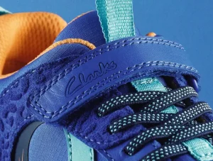 Clarks Selva Hero Kid - Bright Blue