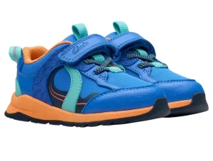 Clarks Selva Hero Toddler - Bright Blue