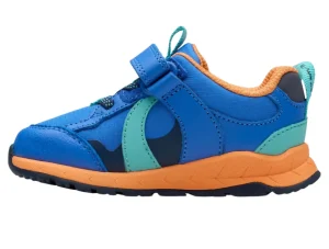 Clarks Selva Hero Toddler - Bright Blue