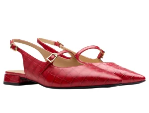 Clarks Sensa 15 Shine - Red Interest