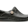 Clarks Un Loop - Black Leather