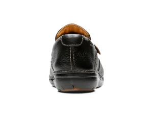 Clarks Un Loop - Black Leather