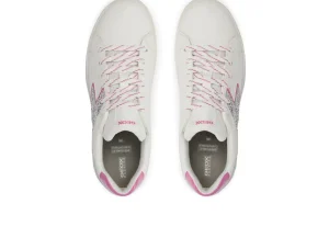 GEOX Mikiroshi J45DVA - White Fuchsia