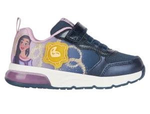 GEOX Spaceclub Girl J458VA - Navy Lavender