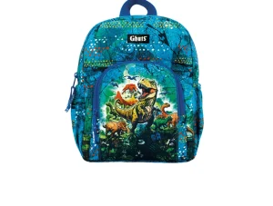 Ghuts Dino Wild Pre School Backpack 20 - Blue Multi