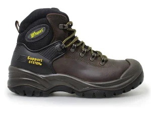 Gri Sport Contractor Safety Boot - Brown