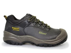 Gri Sport Worker Steel Toe Shoe - Black
