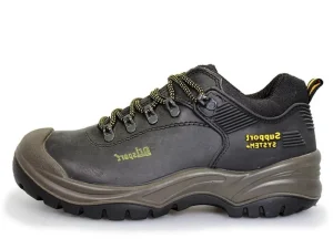 Gri Sport Worker Steel Toe Shoe - Black