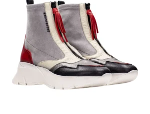 Hispanitas CHI243628 Helsinki - Grey Red Multi