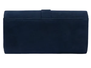 Lotus Aletta ULG085 – Navy Suede Clutch Bag