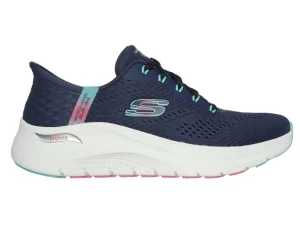 Skechers 150066 Slip-ins: Arch Fit 2.0 - Easy Chic - Navy Turquoise