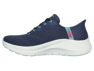 Skechers 150066 Slip-ins: Arch Fit 2.0 - Easy Chic - Navy Turquoise