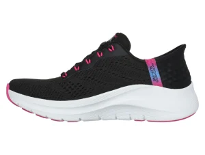 Skechers 150066 Slip-ins: Arch Fit 2.0 - Easy Chic - Black Hot Pink