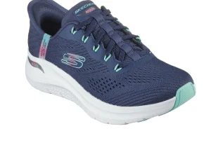 Skechers 150066 Slip-ins: Arch Fit 2.0 - Easy Chic - Navy Turquoise