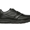 Skechers 77156EC Work Relaxed Fit: Nampa SR - Black