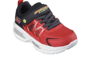 Skechers 400090L S Lights: Prismatrons - Red Black