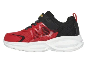 Skechers 400090L S Lights: Prismatrons - Red Black