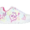 Skechers 310391L Uno Lite My Drip - White Multi
