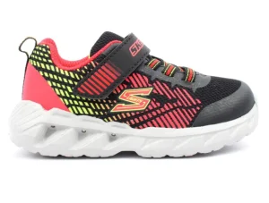 Skechers 401506N Magna Lights - Black Red