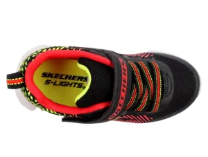 Skechers 401506N Magna Lights - Black Red