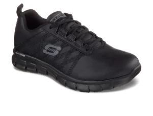 Skechers Work Relaxed Fit: Sure Track Erath Sr 76576 – Black